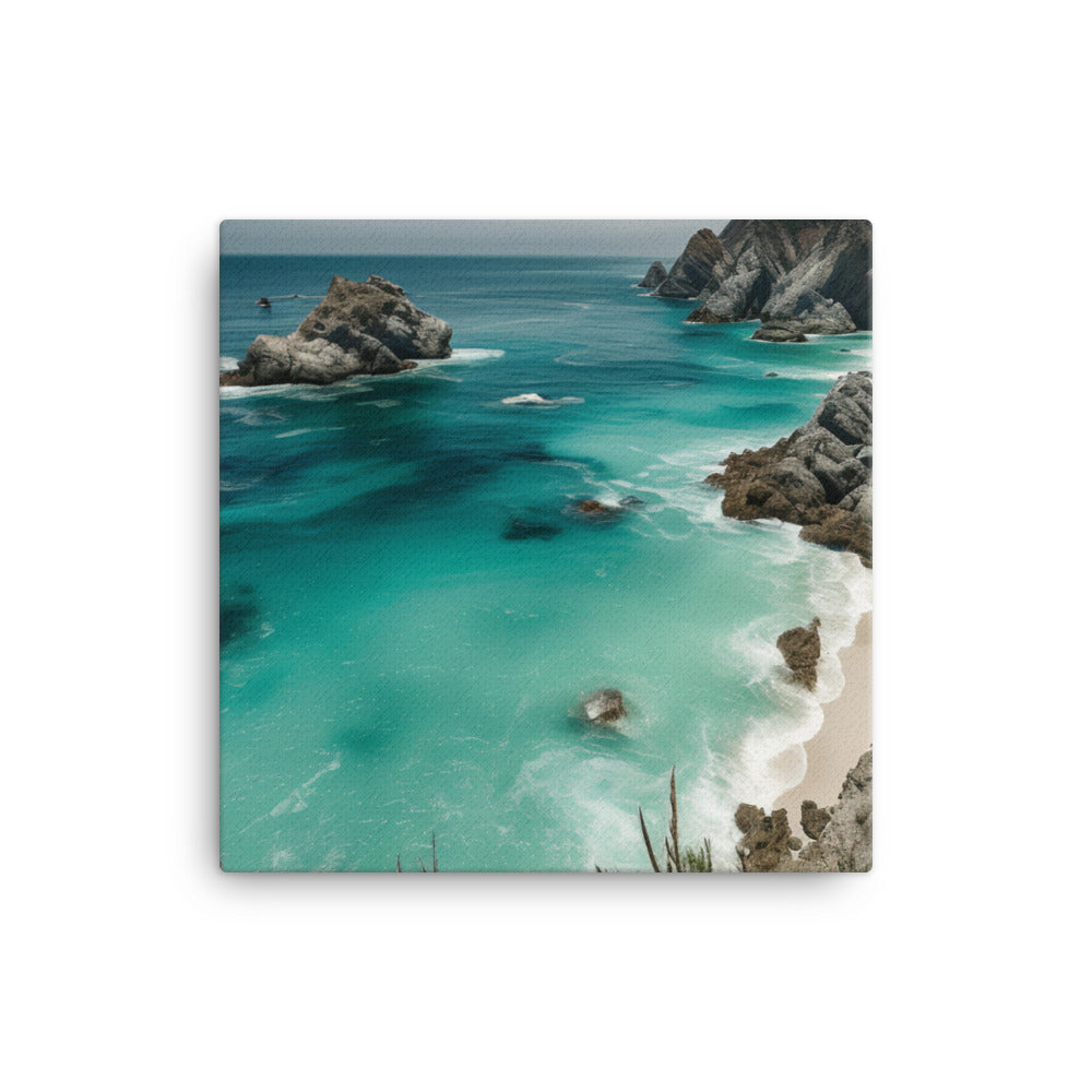 Coastal Majesty of Big Sur canvas - Posterfy.AI