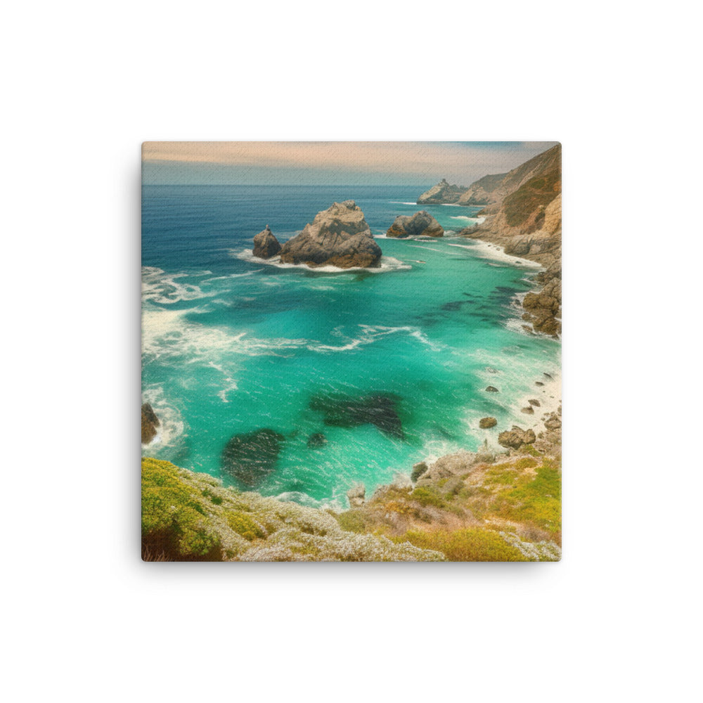 Coastal Majesty of Big Sur canvas - Posterfy.AI