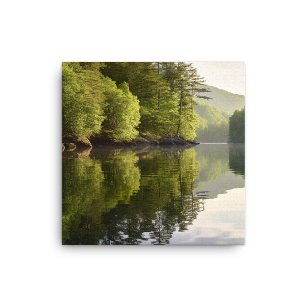 Great Smoky Mountains Lakes canvas - Posterfy.AI