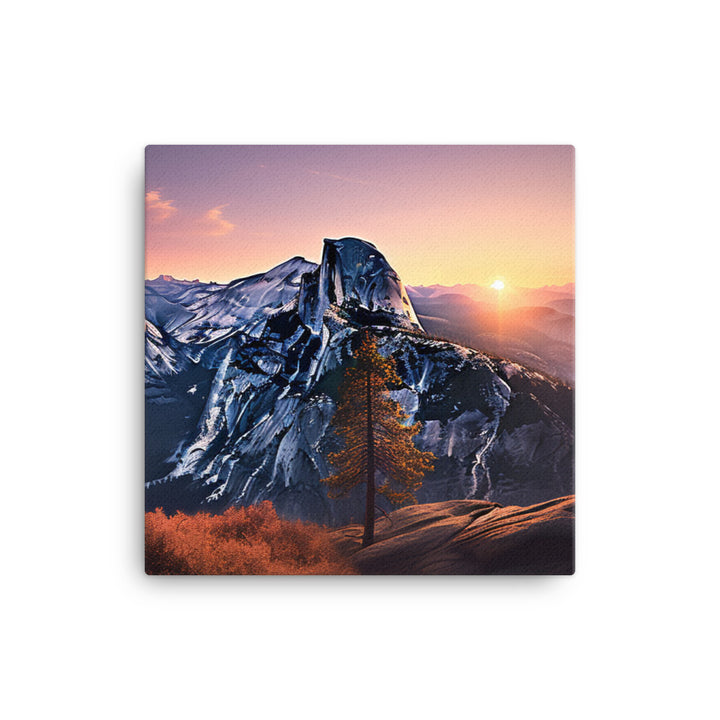 Yosemites Crown Jewels canvas - Posterfy.AI