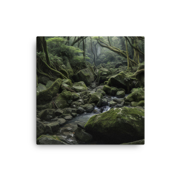 Into the Heart of Yakushima canvas - Posterfy.AI