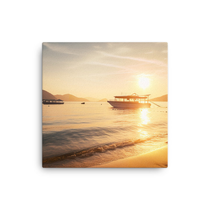 Golden Hours at Amanohashidate canvas - Posterfy.AI