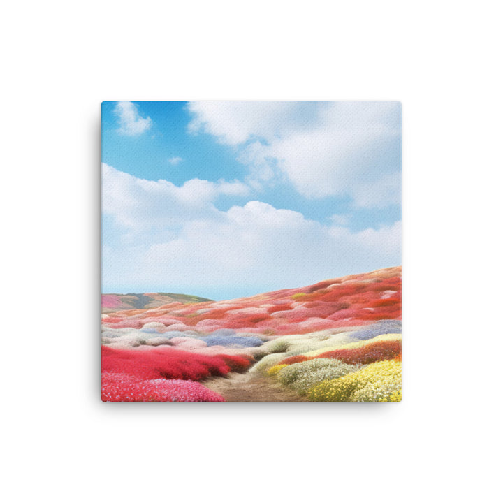 Hitachi Seaside Parks Blossoming Landscape canvas - Posterfy.AI