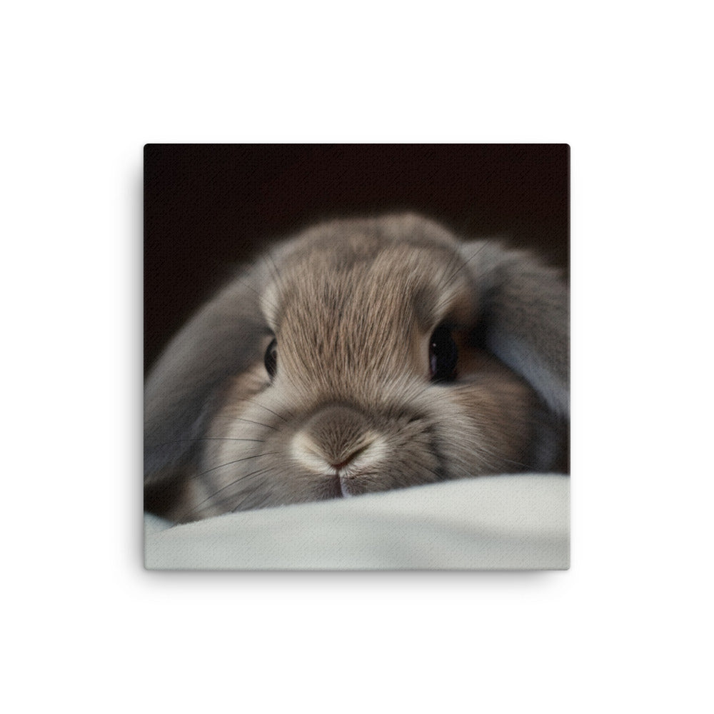 Holland Lop Canvas - PosterfyAI.com