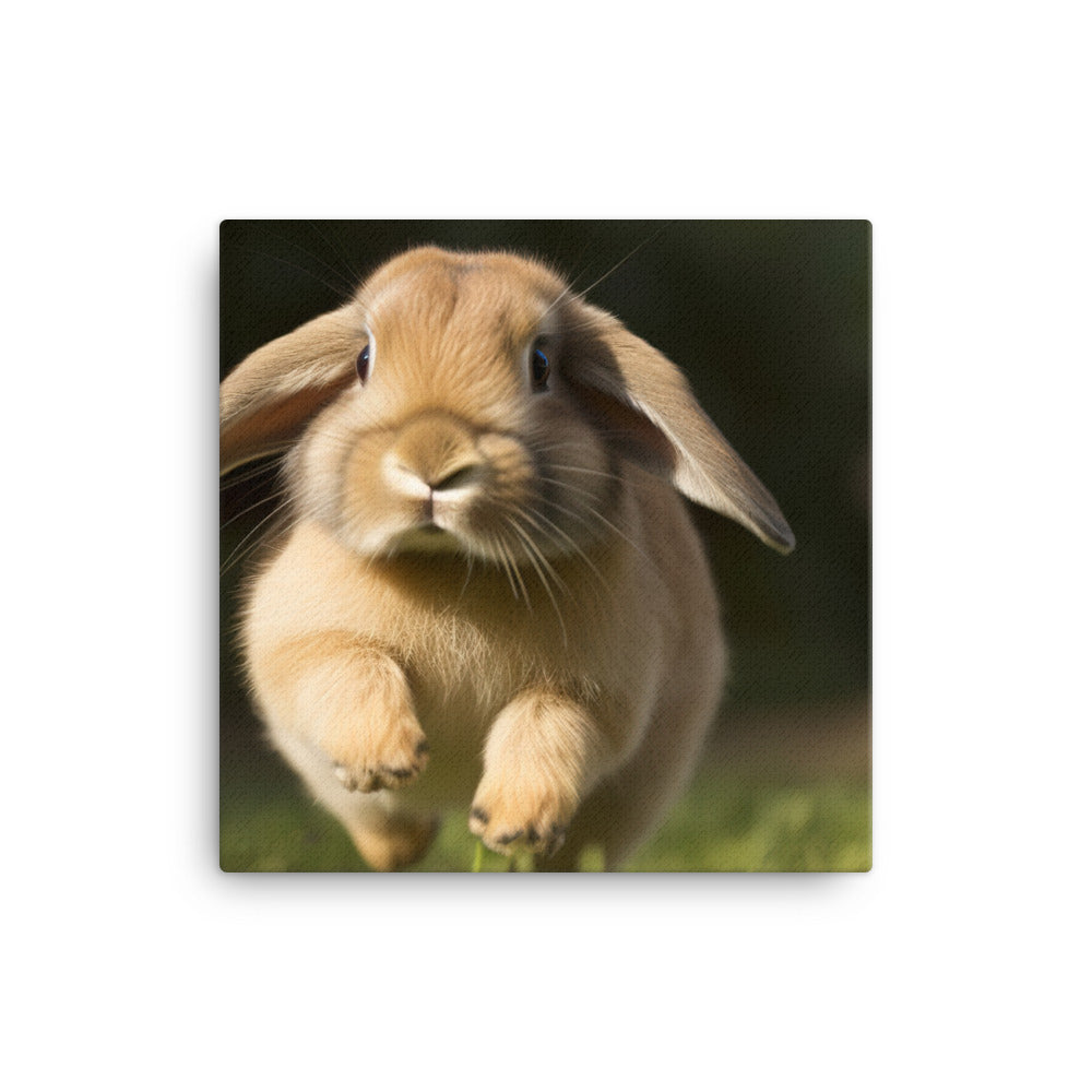 Holland Lop Canvas - PosterfyAI.com