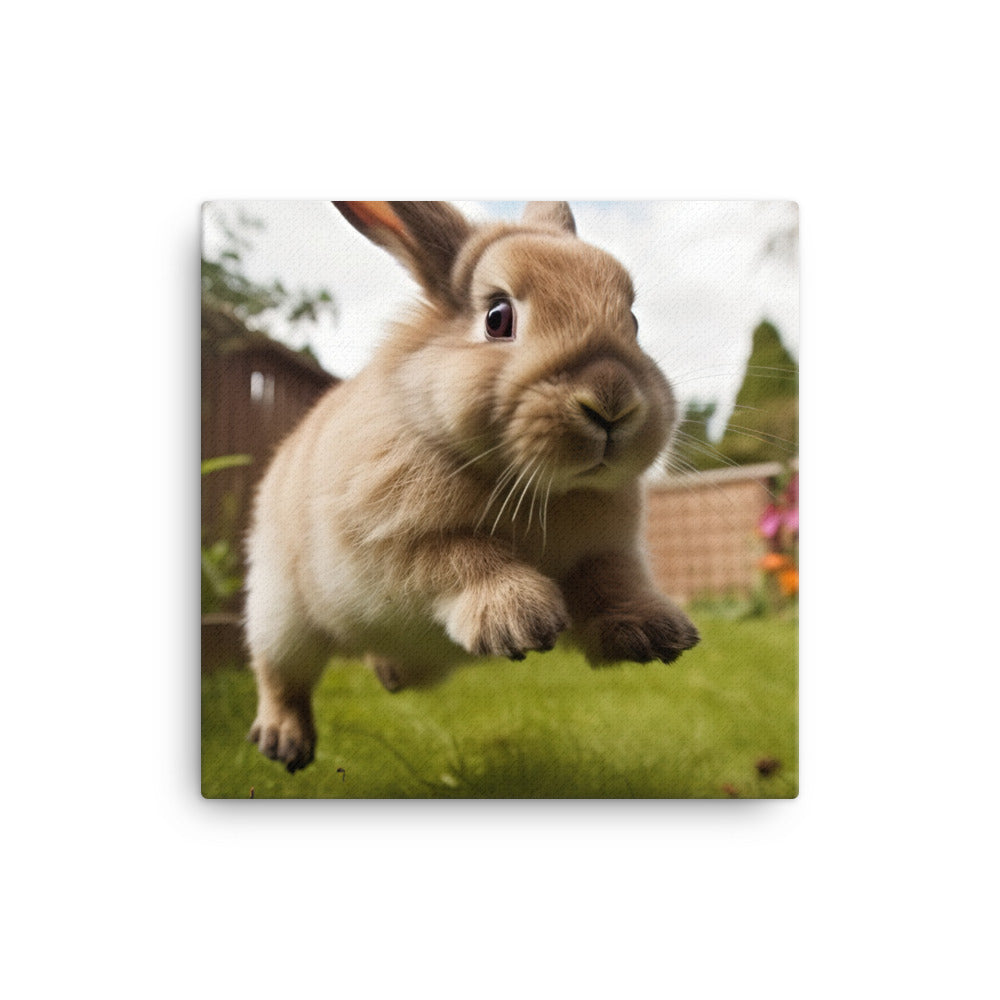 Holland Lop Canvas - PosterfyAI.com