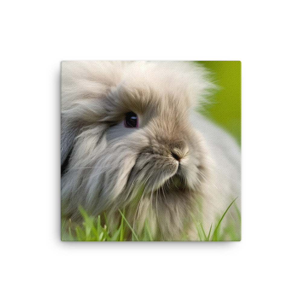 Fluffy American Fuzzy Lop Canvas - PosterfyAI.com