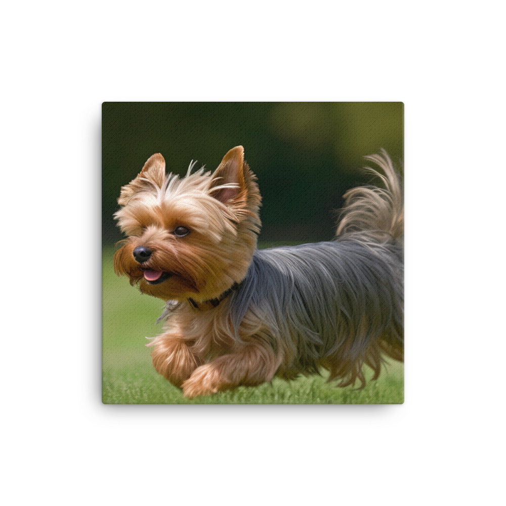 Yorkshire Terrier on-the-Go Canvas - PosterfyAI.com