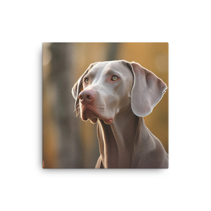 Weimaraner in Nature Canvas - PosterfyAI.com