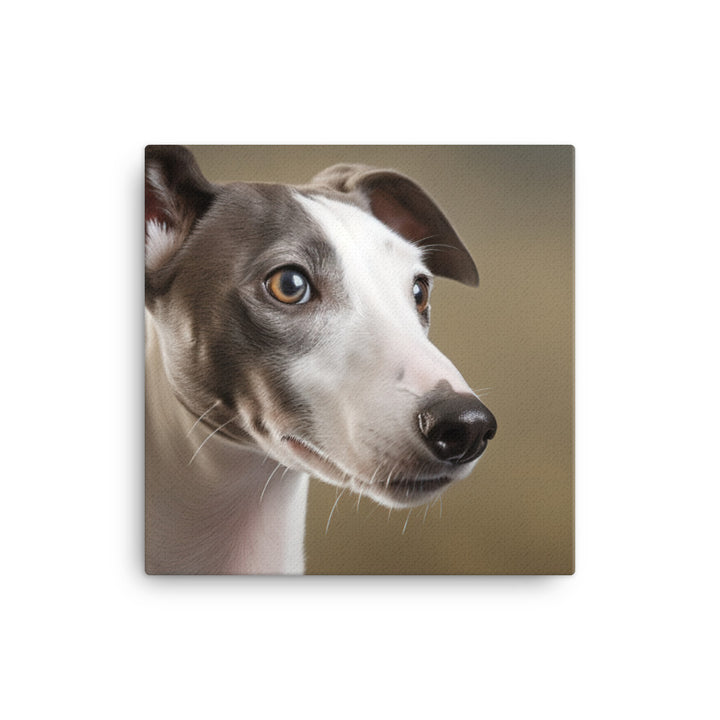 Graceful Whippet Canvas - PosterfyAI.com