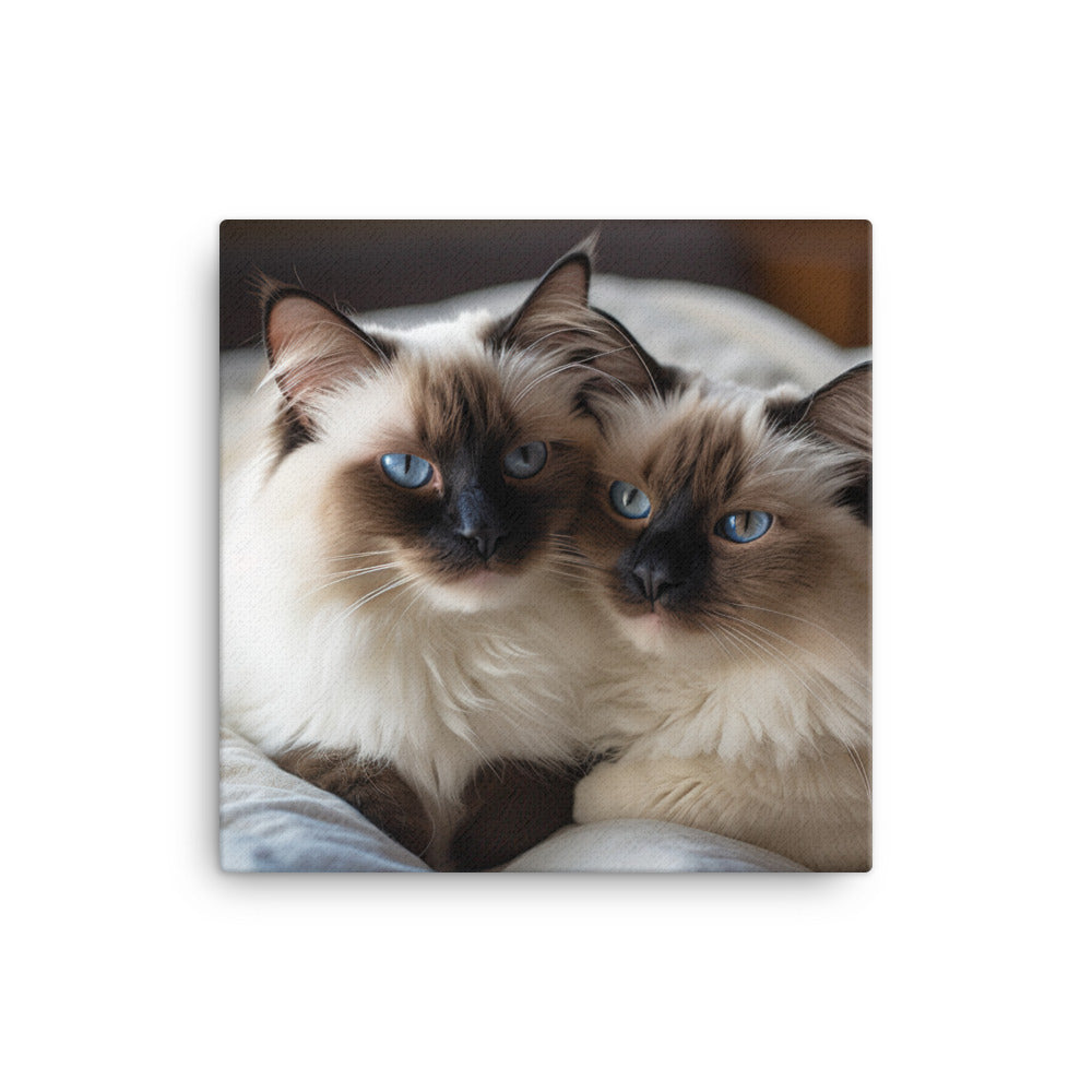 Ragdoll Companions Canvas - PosterfyAI.com