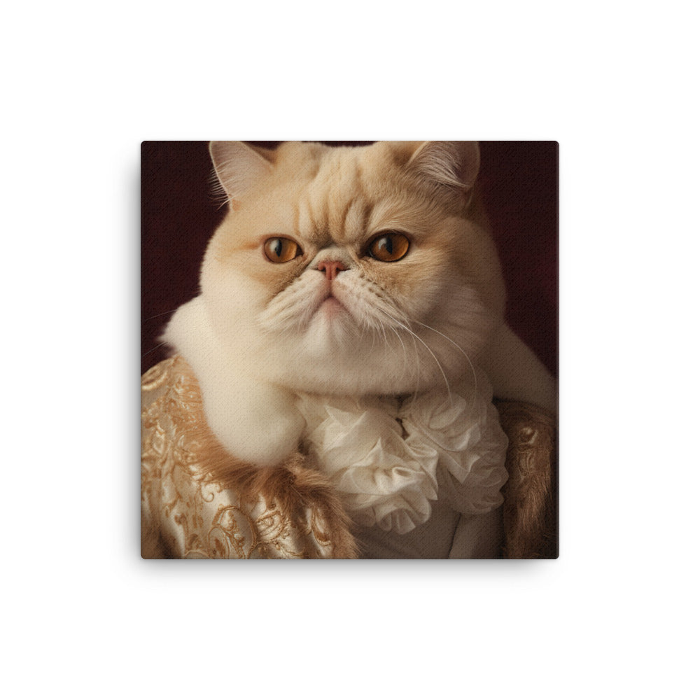 Exotic Shorthair Canvas - PosterfyAI.com