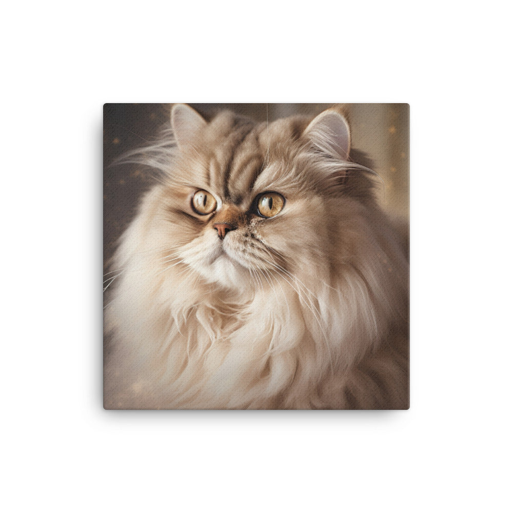 Glamorous Persian Portrait Canvas - PosterfyAI.com