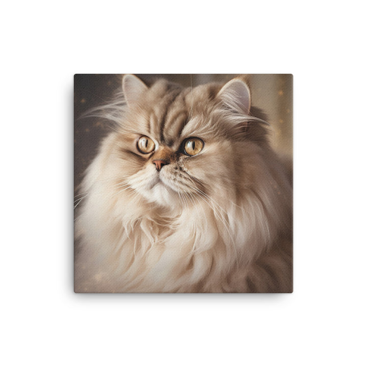 Glamorous Persian Portrait Canvas - PosterfyAI.com