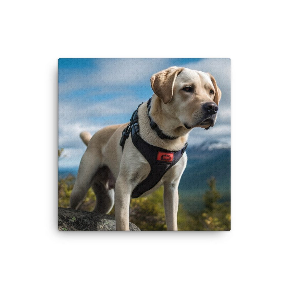 Labrador Retriever Canvas - PosterfyAI.com