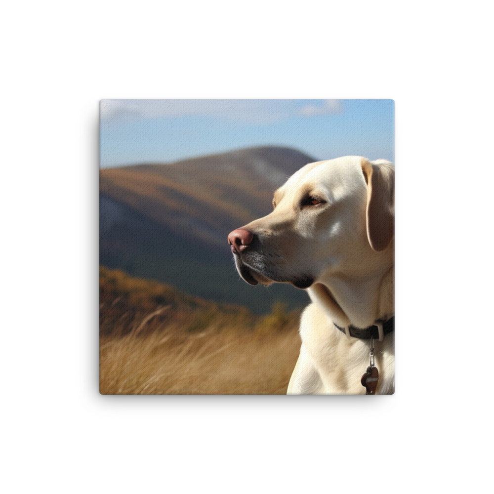 Labrador Retriever Canvas - PosterfyAI.com
