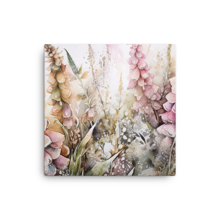 Whispering Foxgloves canvas - Posterfy.AI