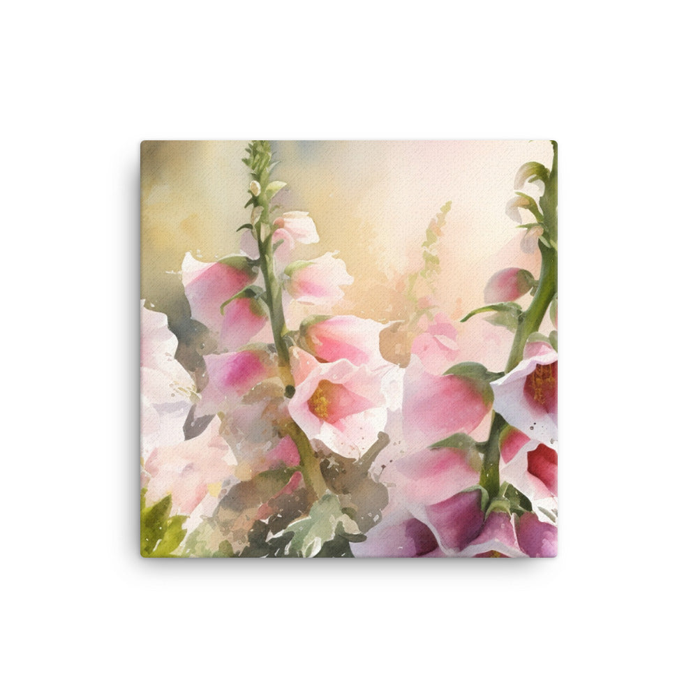 Ethereal Foxgloves canvas - Posterfy.AI