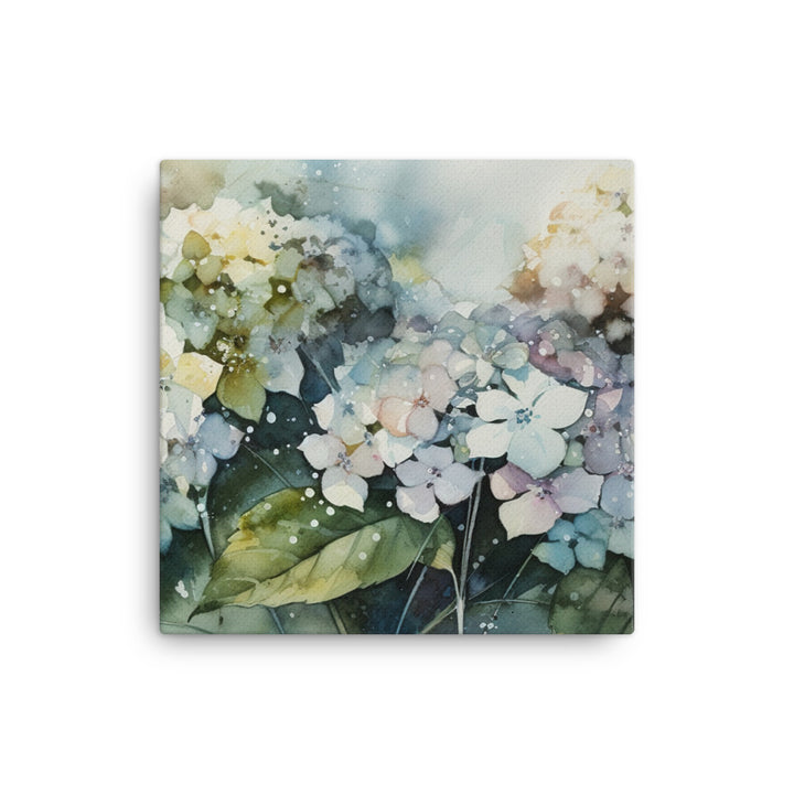 Whispering Hydrangeas canvas - Posterfy.AI