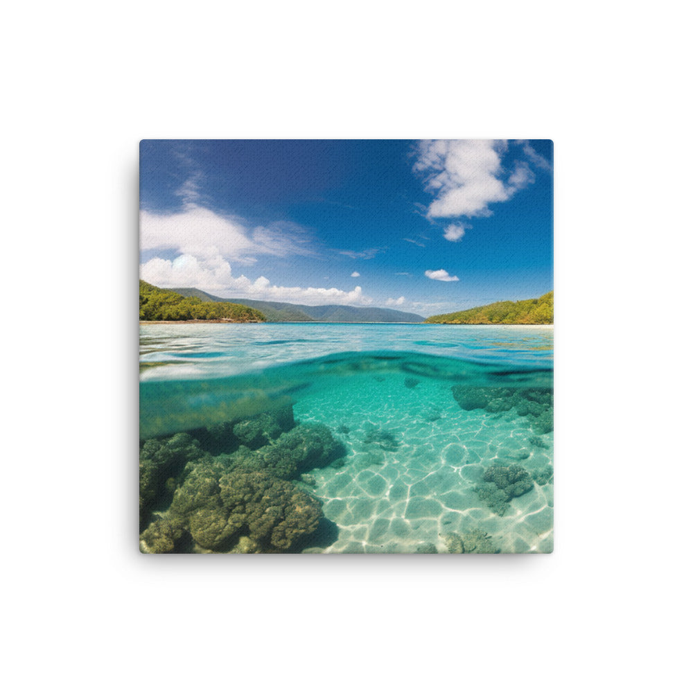 Great Barrier Reef canvas - Posterfy.AI