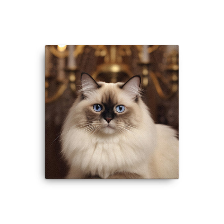 Birman Elegance canvas - Posterfy.AI