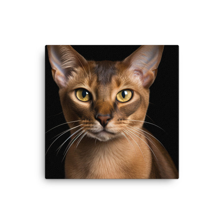 Sleek and Shiny Burmese canvas - Posterfy.AI