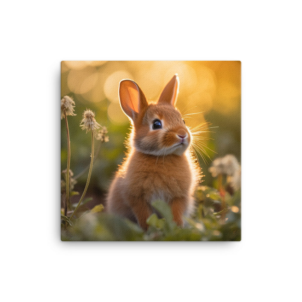 Irresistible Cinnamon Cuteness Canvas - PosterfyAI.com