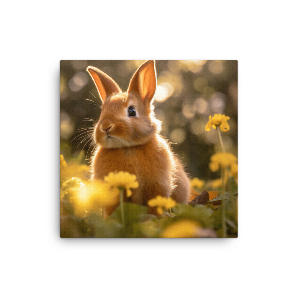 Irresistible Cinnamon Cuteness Canvas - PosterfyAI.com
