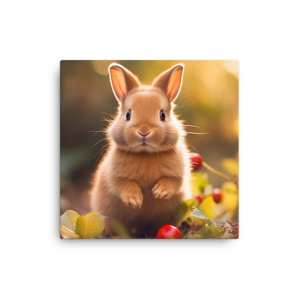 Irresistible Cinnamon Cuteness Canvas - PosterfyAI.com