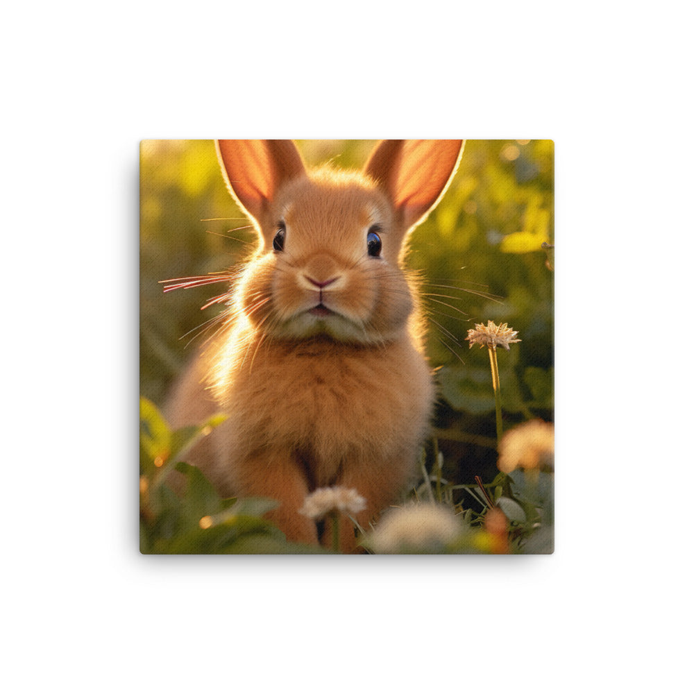 Cute Cinnamon Bundle of Joy Canvas - PosterfyAI.com