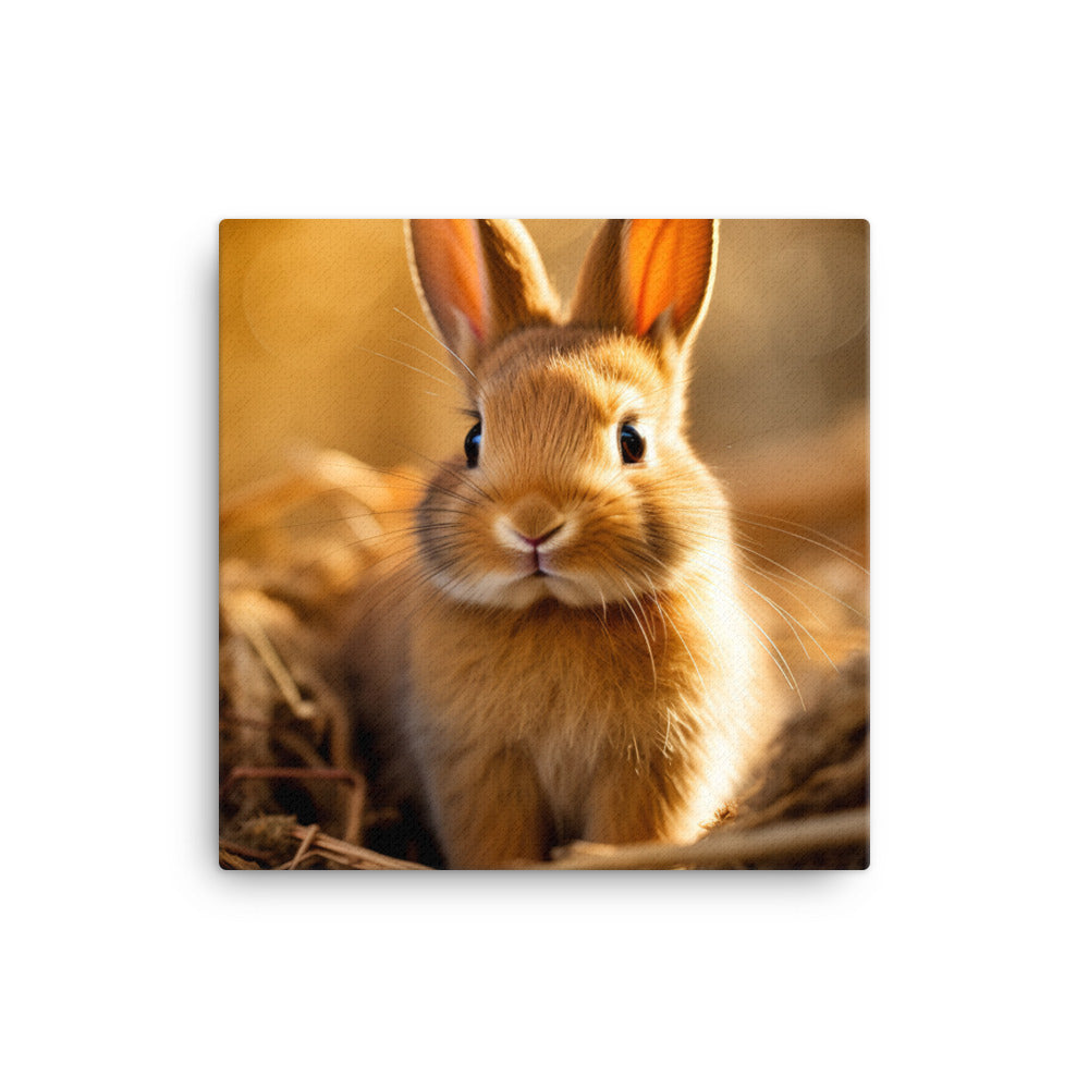 Cute Cinnamon Bundle of Joy Canvas - PosterfyAI.com