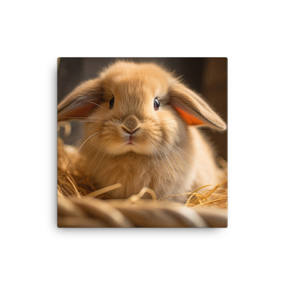 American Fuzzy Lop Canvas - PosterfyAI.com