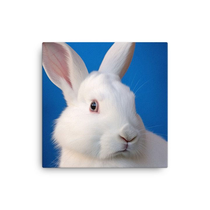 Florida White Bunny Canvas - PosterfyAI.com