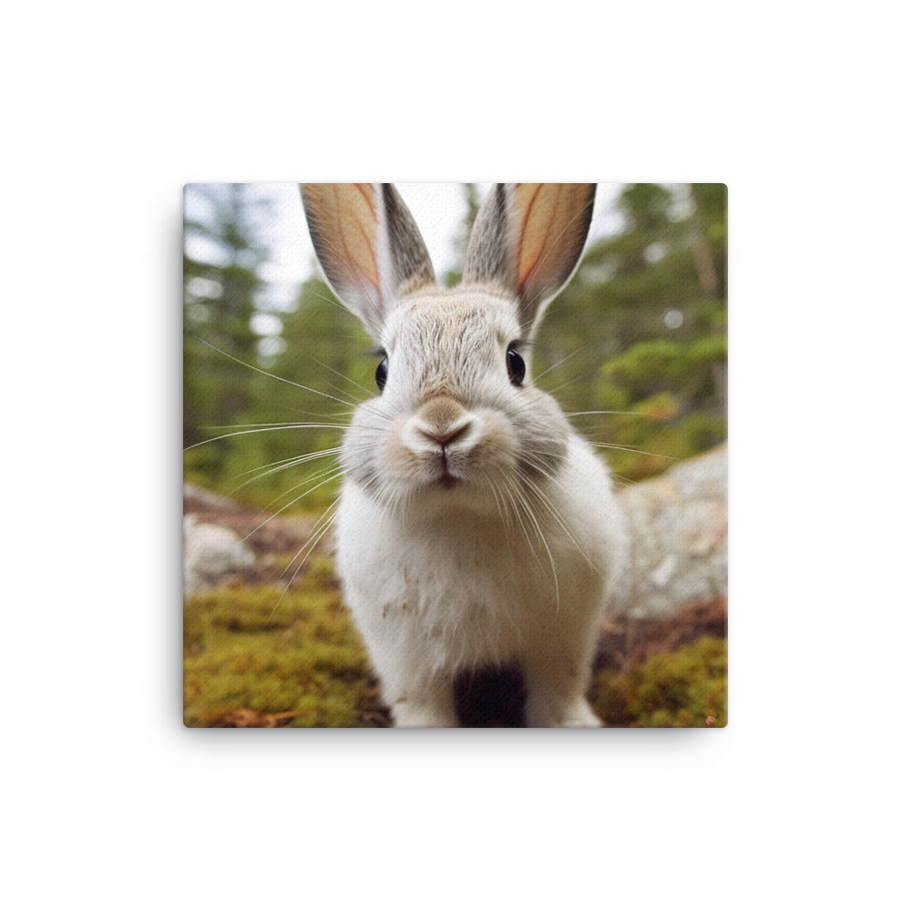 Rhinelander Bunny Canvas - PosterfyAI.com