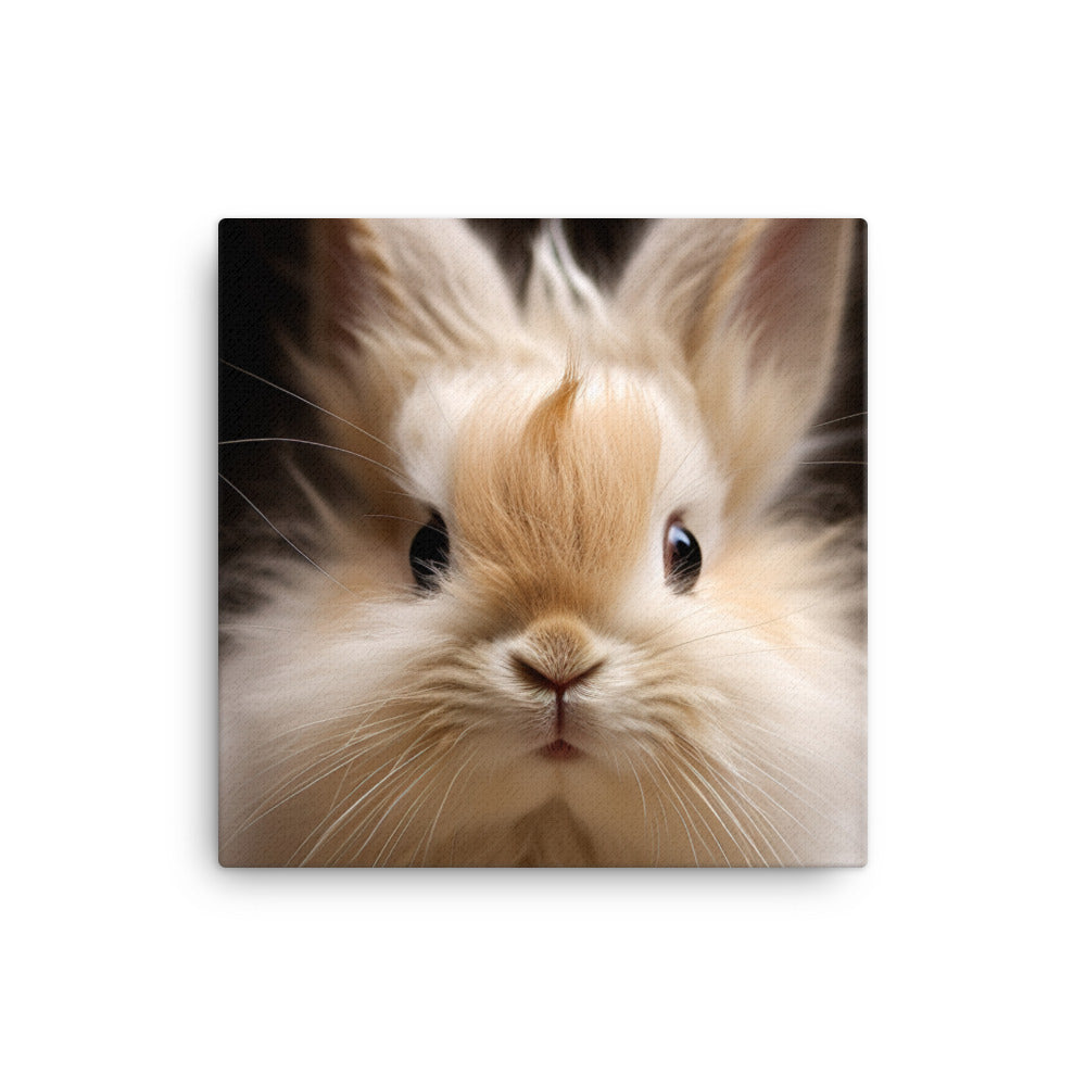 Charming Himalayan Bunny Canvas - PosterfyAI.com