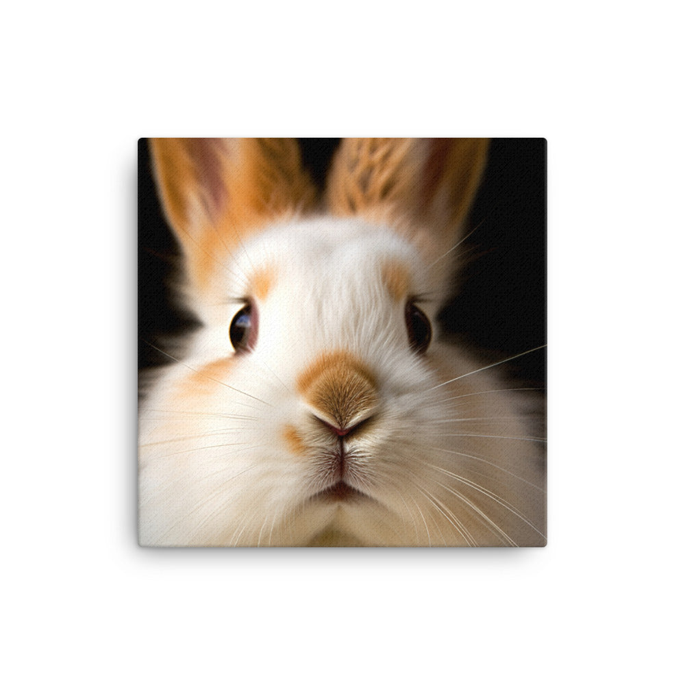 Charming Himalayan Bunny Canvas - PosterfyAI.com