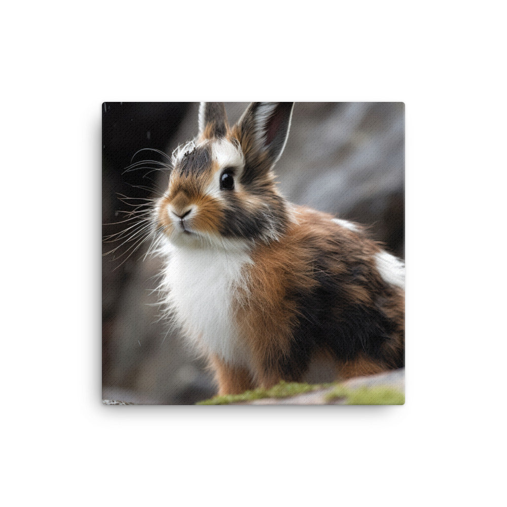 Adorable Himalayan Bunny Canvas - PosterfyAI.com