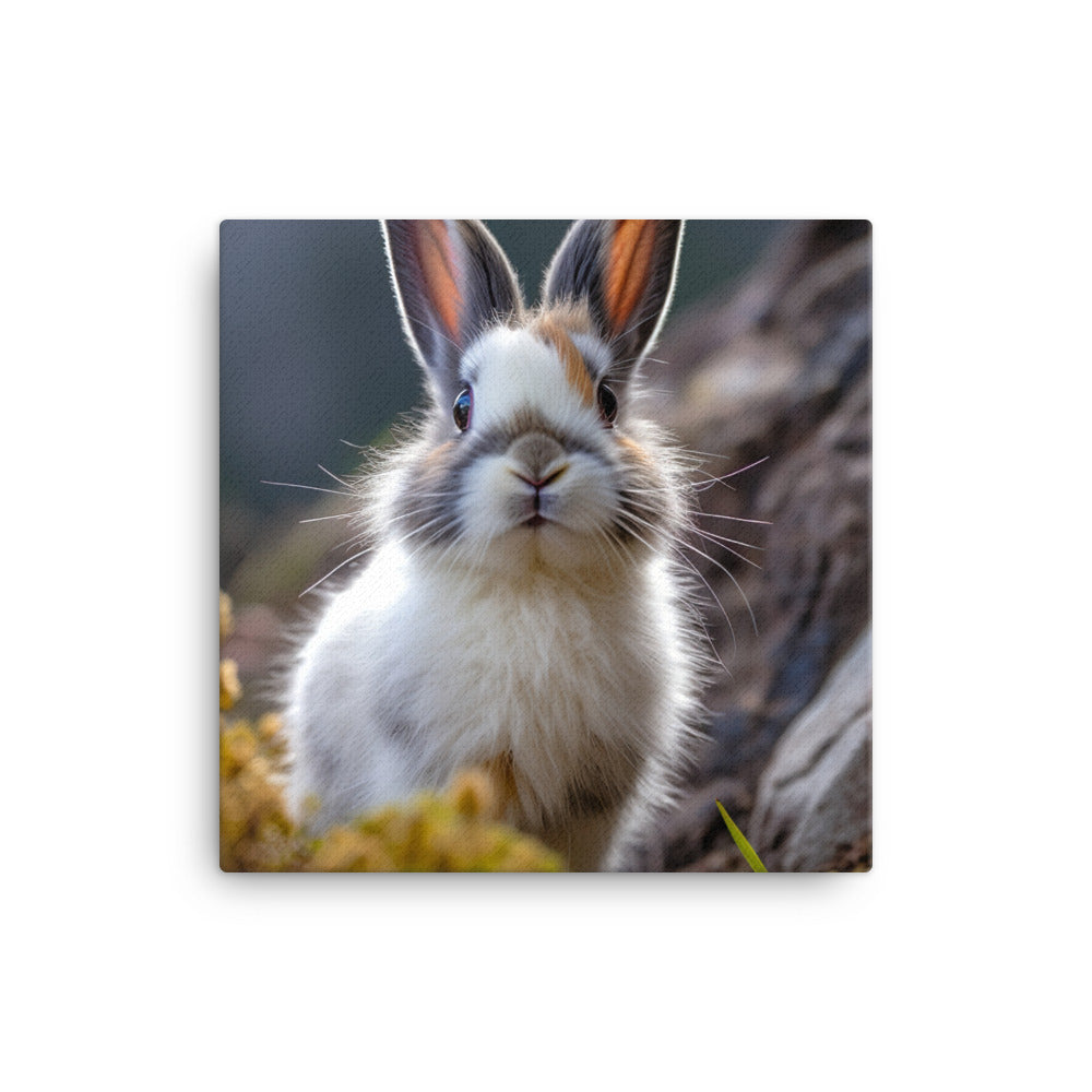 Adorable Himalayan Bunny Canvas - PosterfyAI.com