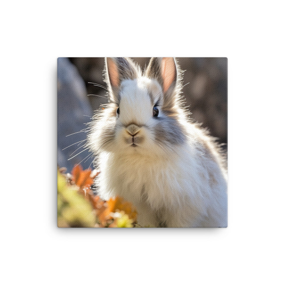 Adorable Himalayan Bunny Canvas - PosterfyAI.com