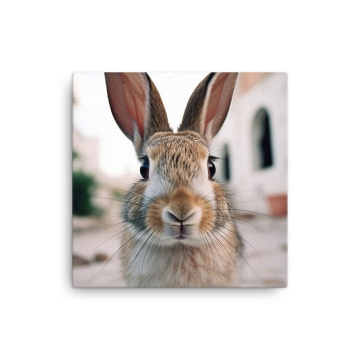 Charming Havana Bunny Canvas - PosterfyAI.com