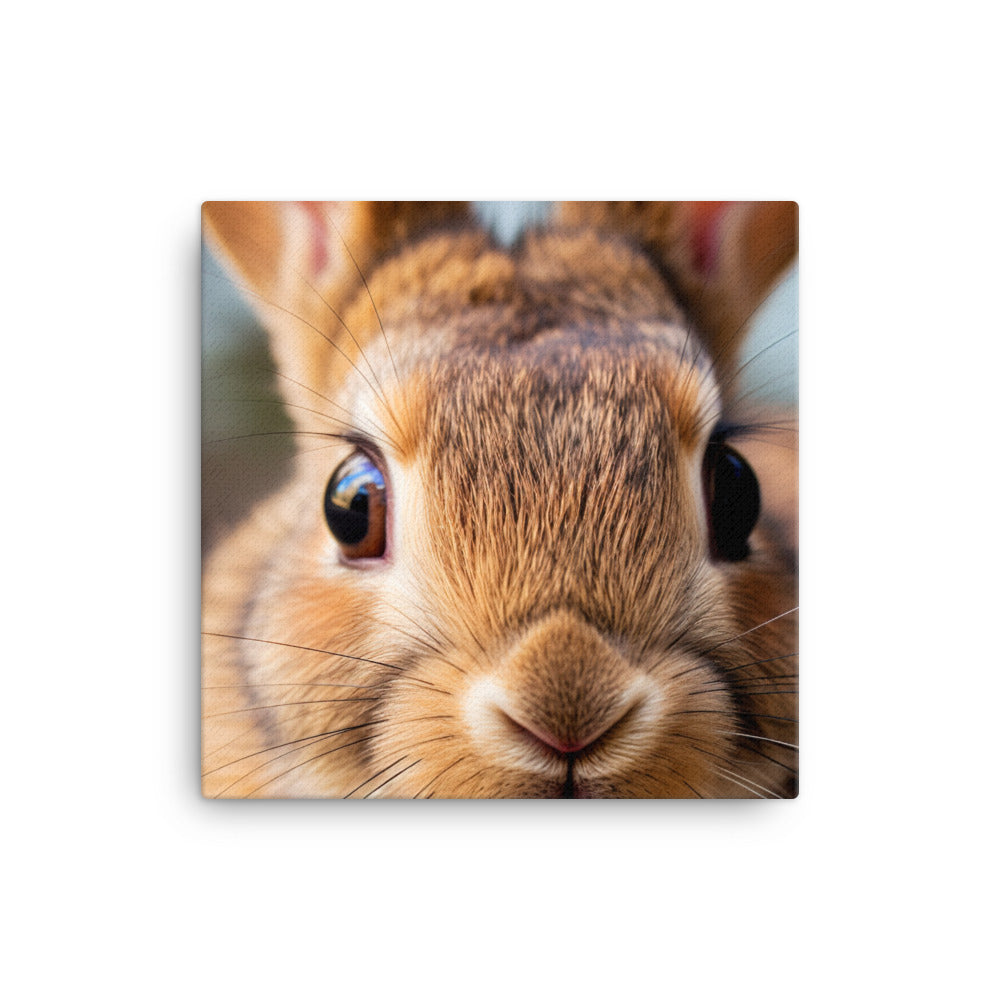 Charming Havana Bunny Canvas - PosterfyAI.com
