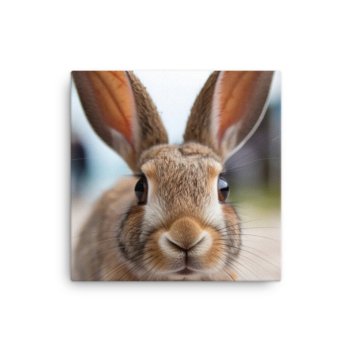 Charming Havana Bunny Canvas - PosterfyAI.com
