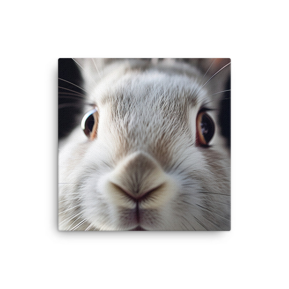 Charming Californian Bunny Canvas - PosterfyAI.com