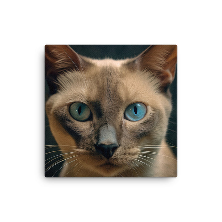 World of Tonkinese Cat Canvas - PosterfyAI.com
