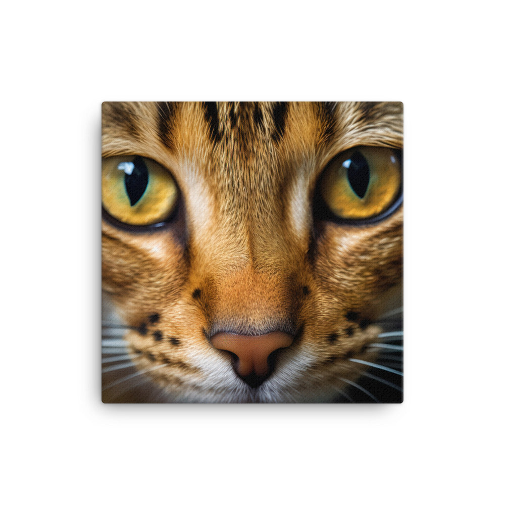 Ocicat Kitten Canvas - PosterfyAI.com