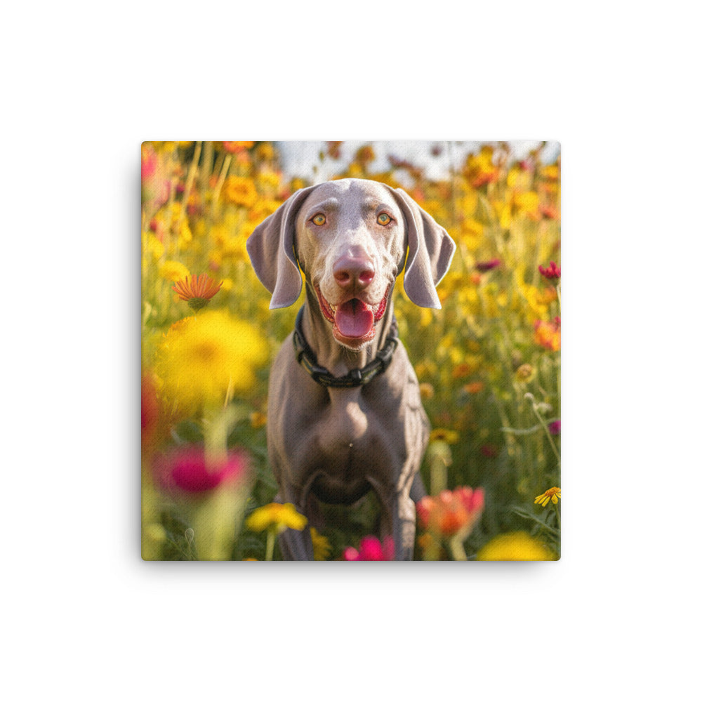 Weimaraner Canvas - PosterfyAI.com