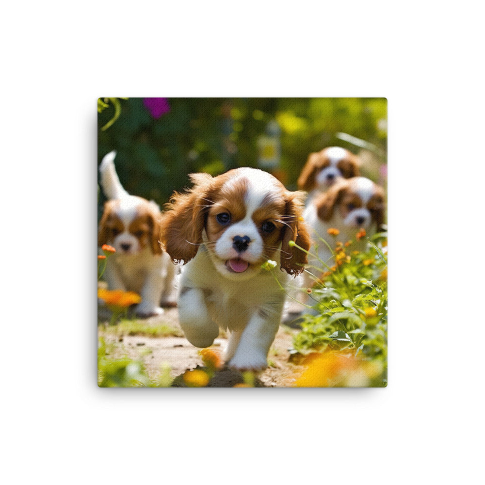 Cavalier King Charles Canvas - PosterfyAI.com