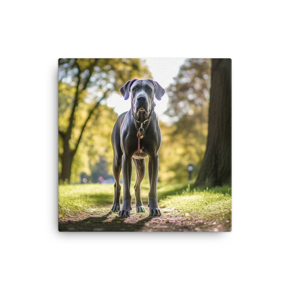 Great Dane Canvas - PosterfyAI.com