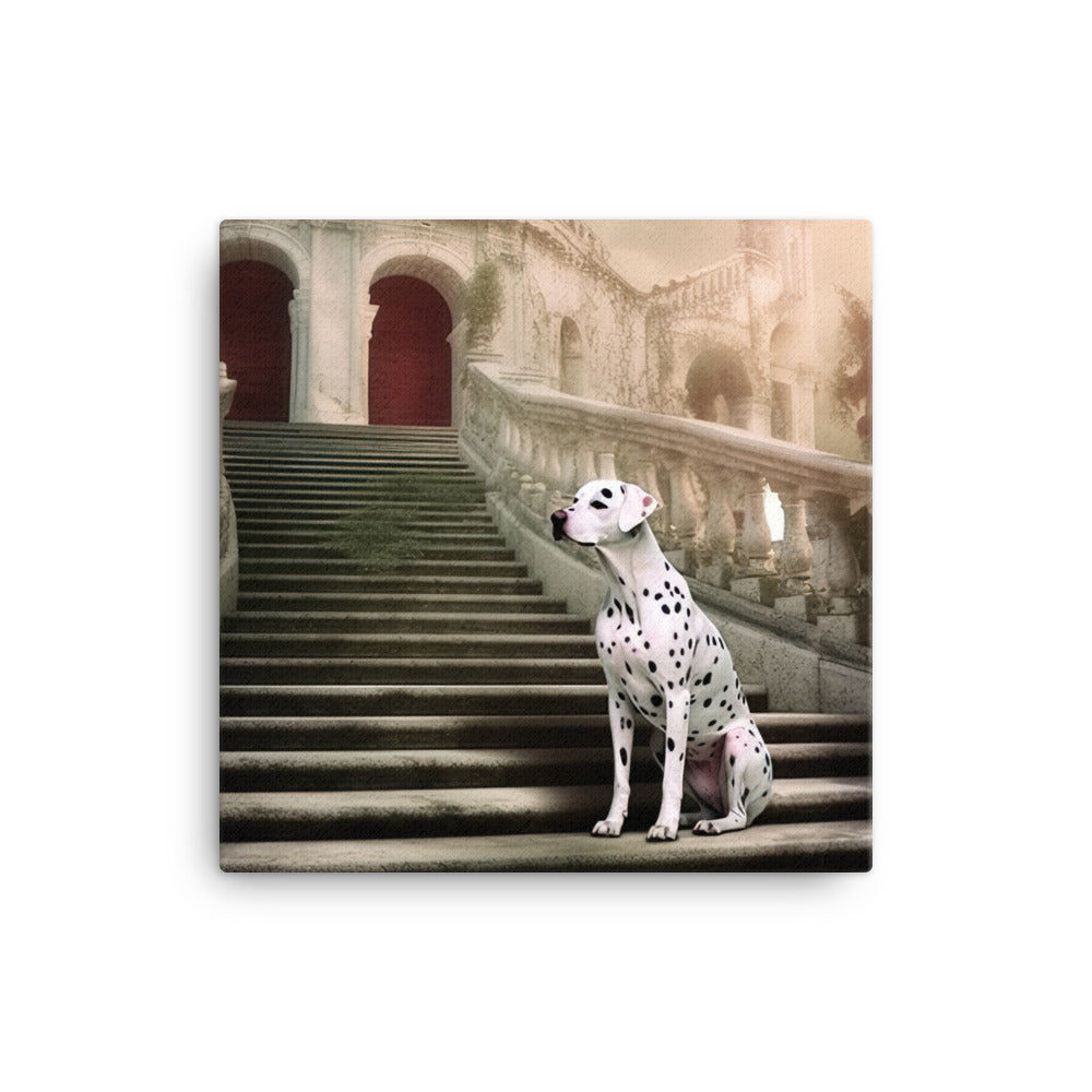 Dalmatian Canvas - PosterfyAI.com