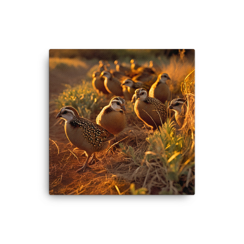 Quail Canvas - PosterfyAI.com
